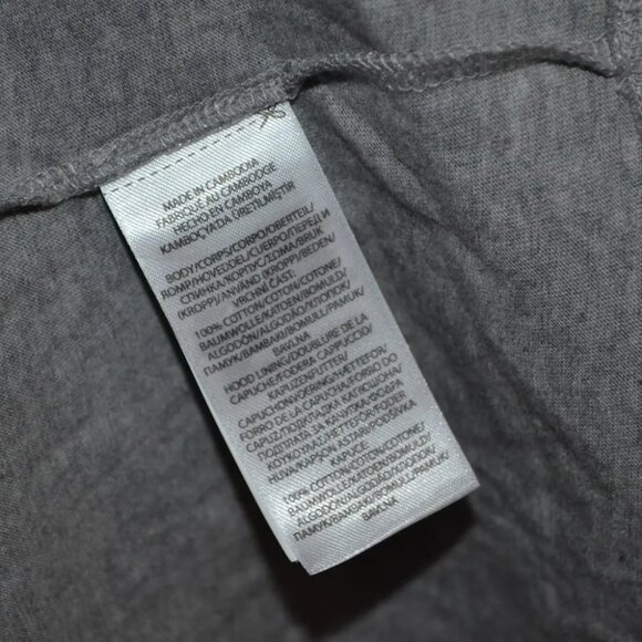 Grey Polo Bear Ralph Lauren RL Hoodie (Mens Small) - Picture 4 of 6